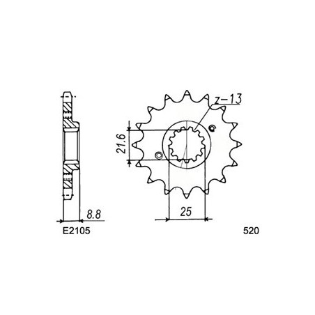 500.PREDATOR '02/04 14X37 RK520FEX