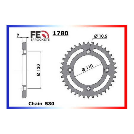 DINLI.270.DL '05/06 14X38 RK530KRO *