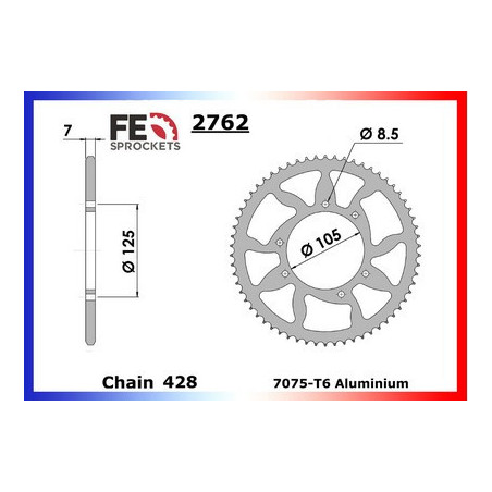 HM.125 CRH SM (4T) '12 14X60 RK428FEX