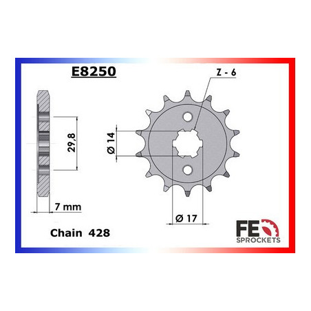 50.DIRT DB50H 16X39 428H *