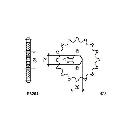 MASAI.100.QUAD L50/A50 16X32 RK428MXZ