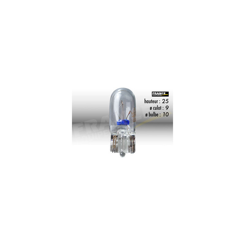AMPOULE TEMOIN SANS CULOT W2,1x9,5D/W5W-T10 12V3W