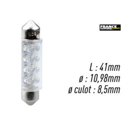 AMPOULE BLANCHE TYPE S8,5D/C5W 12V0.53W