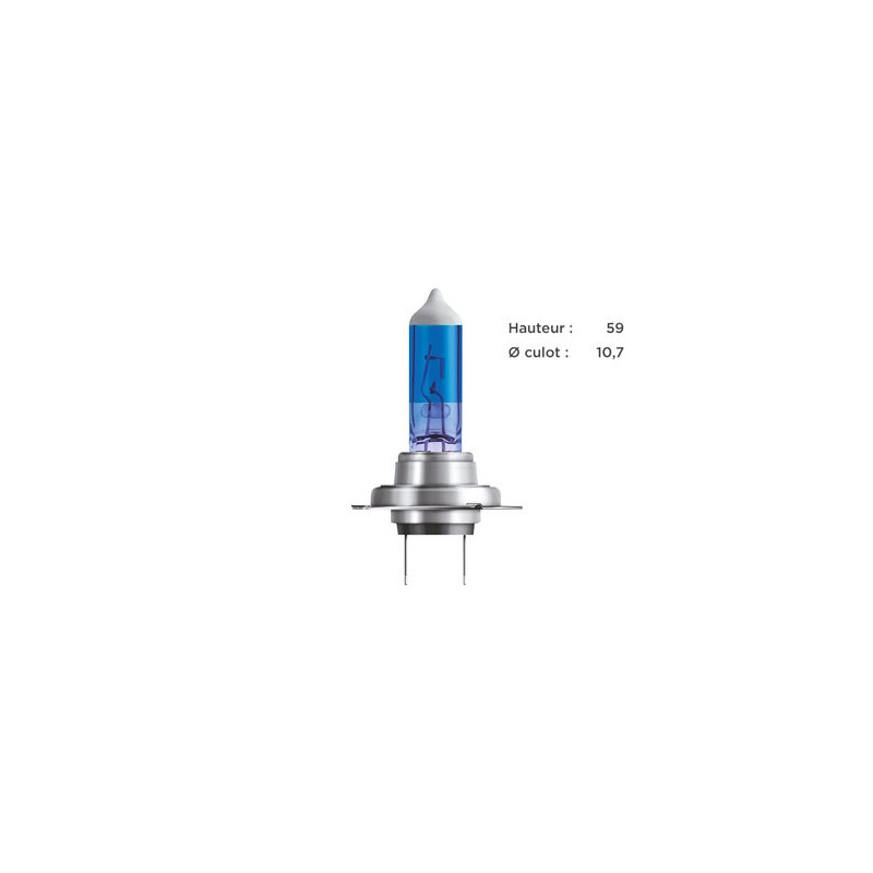 2 AMPOULES PHARE HALOGENE OSRAM H7 PX26D 12V55W