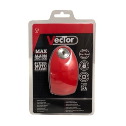 Bloque-disque VECTOR Alarme SRA/ART4 - rouge x10 2