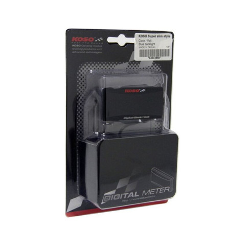 Horloge super fine avec voltmètre KOSO