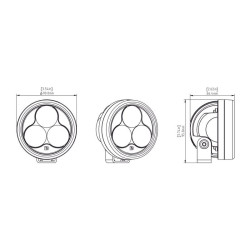 Eclairage additionnel DENALI D3 TriOptic LED 2