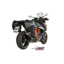 Silencieux MIVV Dakar Slip-On acier inoxydable noir - KTM 1290 Superduke GT 2