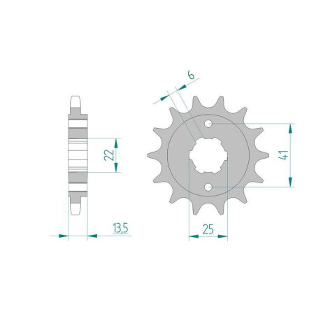 Kit chaine DID  ACIER HONDA XL 600 V   H,J TRANSALP  PD06 1987 à 1988