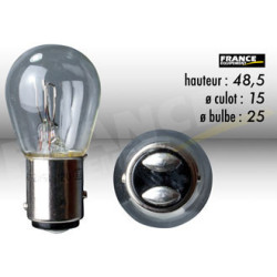 AMPOULE FEU STOP ET ARRIERE RING BAY15D 12V21/5W