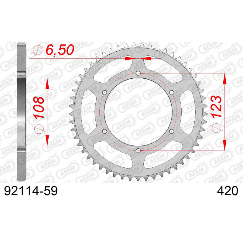 Kit chaîne acier APRILIA 50 SX 2018-2020   