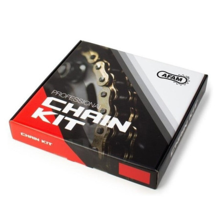 Kit chaîne alu CAGIVA 250 WMX 1989-1990   