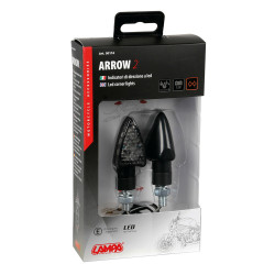 Arrow-2, Clignotants À Led - 12V Led - Noir Lampa 