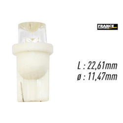 AMPOULE TEMOIN BLANCHE SANS CULOT W2,1x9,5D/W5W-T10 12V0.29W