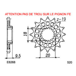 CR.125.R '02 13X51 RK520MXZ 2