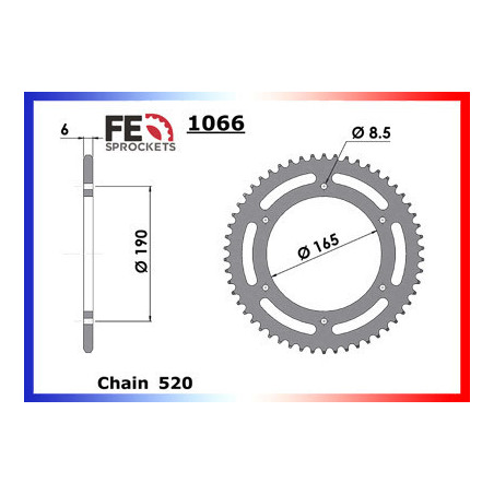 125.MX '84/86 13X50 520HG µ