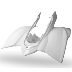 Garde-boue arrière POLISPORT blanc - Yamaha YFZ450