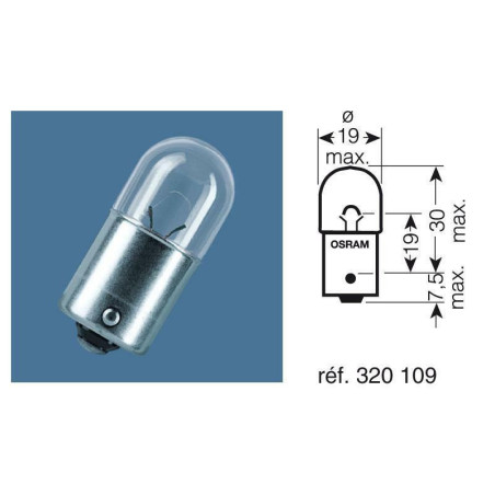 Ampoule OSRAM Original Line R5W 12V 5W