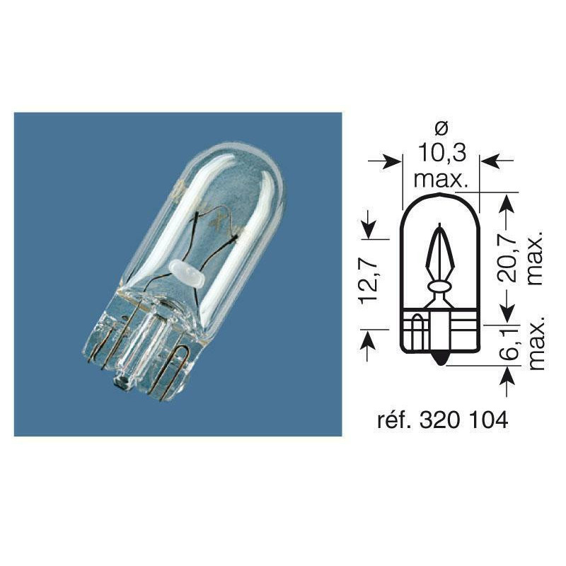 Ampoule OSRAM Original Line W3W 12V 3W