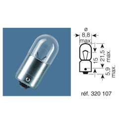 Ampoule OSRAM Original Line T4W 12V 4W 2