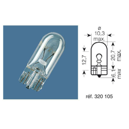 Ampoule OSRAM Original Line W5W 12V 5W