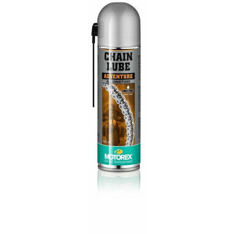 Lubrifiant chaîne MOTOREX Chainlube Adventure toutes conditions - Spray 5 ml x12