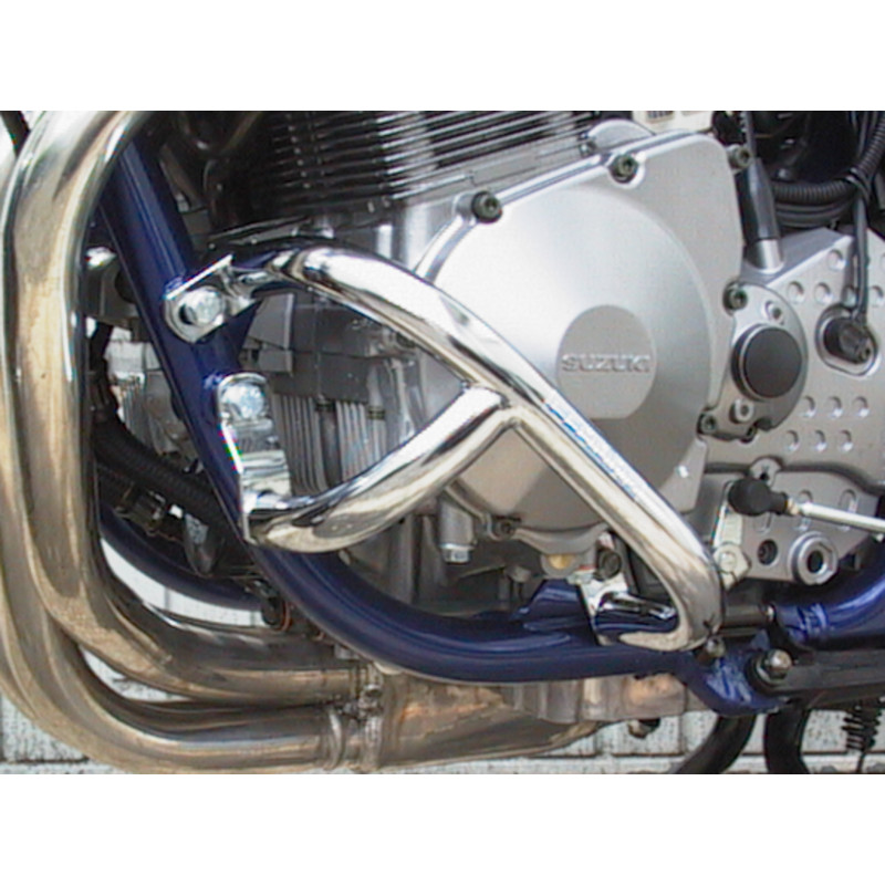 Protection moteur pour Suzuki GSF 600 Betit  (GN77B) 1995-1999 et (WVA8) 2001-2004 et GSX 750 (AE) 1998-2003 