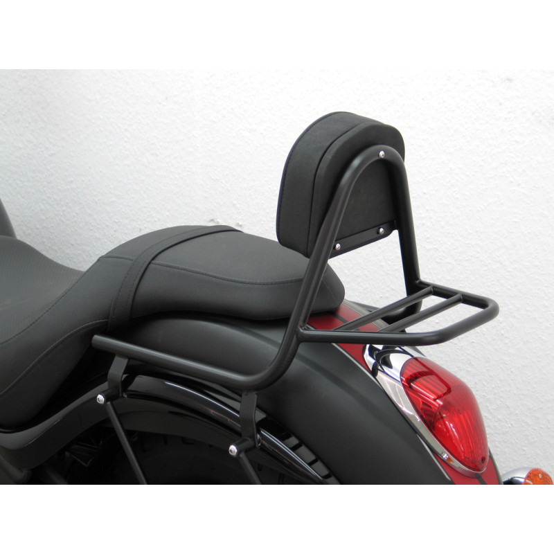 Sissy bar noir pour Kawasaki VN 900 Custom (VN900C) 2007- 