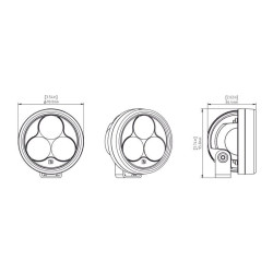 Kit d'éclairages DENALI D3 DialDim™ 2