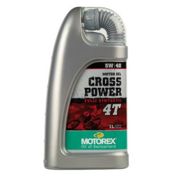 Huile moteur MOTOREX Cross Power 4T - 5W40 1L 2