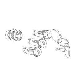 Barillets clés lot de 3