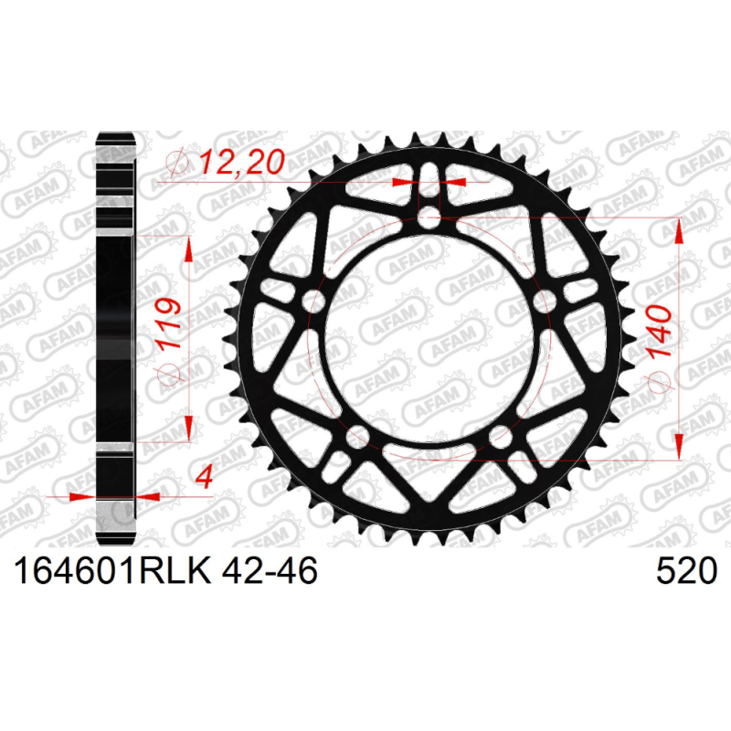 Couronne Acier 520 - 164601RLK - Pour...