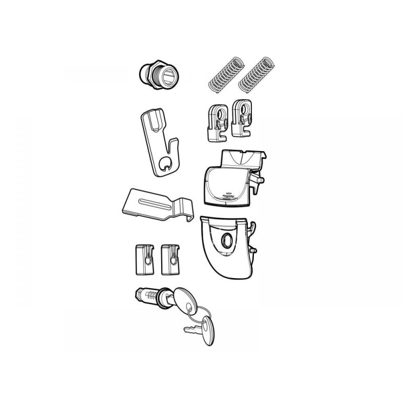 SERRURE POUR TOP CASE SHAD SH33/SH34 2016