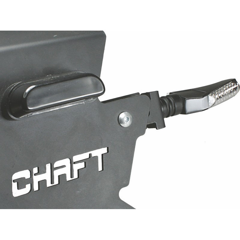 Mini clignatants à LED Tourer noir fumé