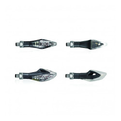 Mini clignotants à LED Wanted arrière Noir fumé