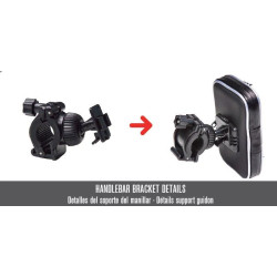 Support GPS SHAD fixation guidon 2