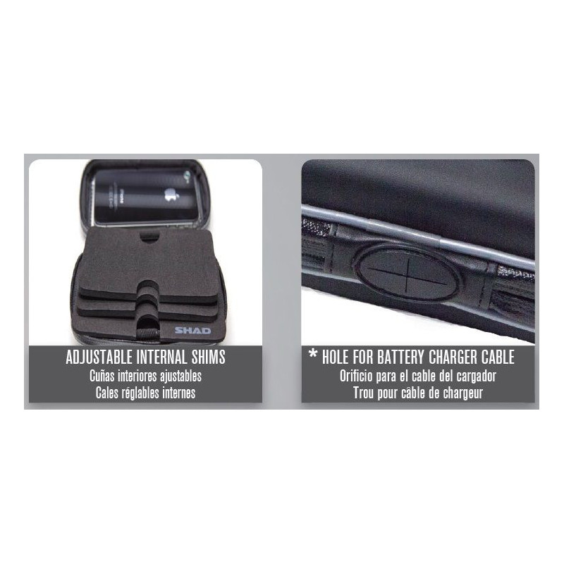 Support GPS SHAD fixation guidon