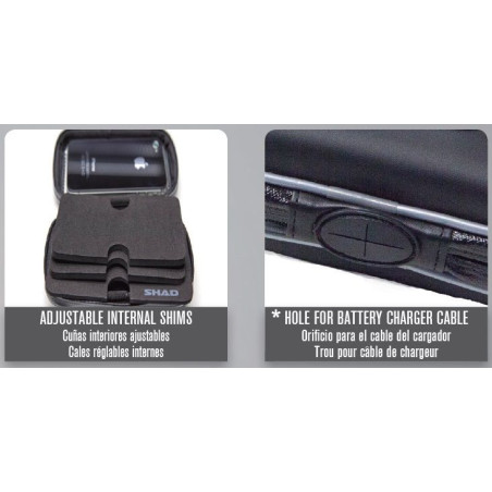 Support GPS SHAD fixation guidon