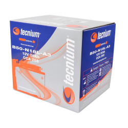 Batterie TECNIUM conventionnelle avec pack acide - B50-N18L-A3 2