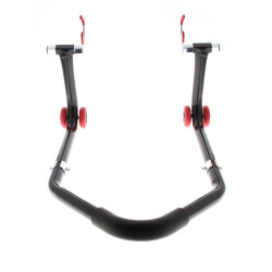 Béquille arrière BIHR démontable universelle noir avec supports en ''V'' 2