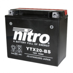 Batterie de moto NITRO NTX20-BS