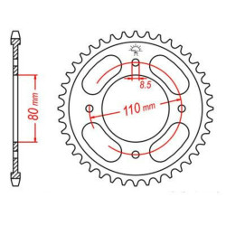 Couronne JT SPROCKETS acier standard 1219 - 428 2