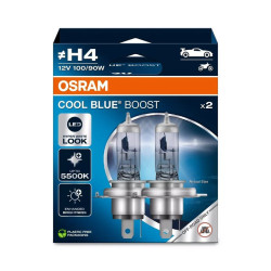 Ampoule OSRAM Cool Blue Boost H4 12V/100/90W - X2 2