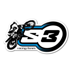 Autocollant S3 Trial 60x30cm 2