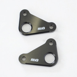 Platines pour sangles R&G RACING noir Ducati Panigale V4 2