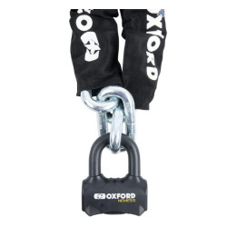 Antivol à chaîne OXFORD Nemesis 16 mm avec chaîne de 1,2 m 2