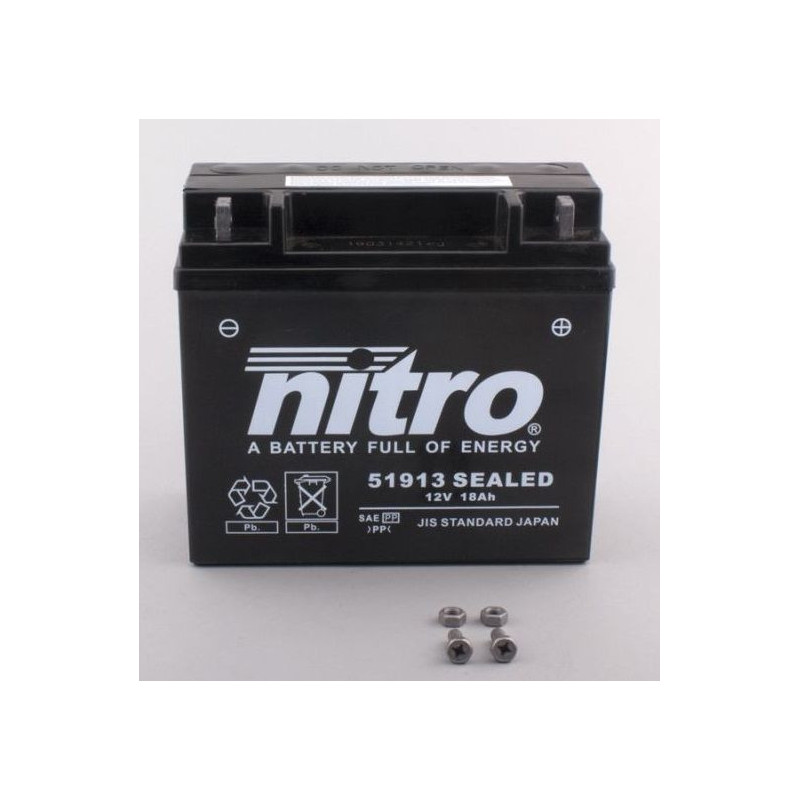 Batterie de moto NITRO 51913 SEALED