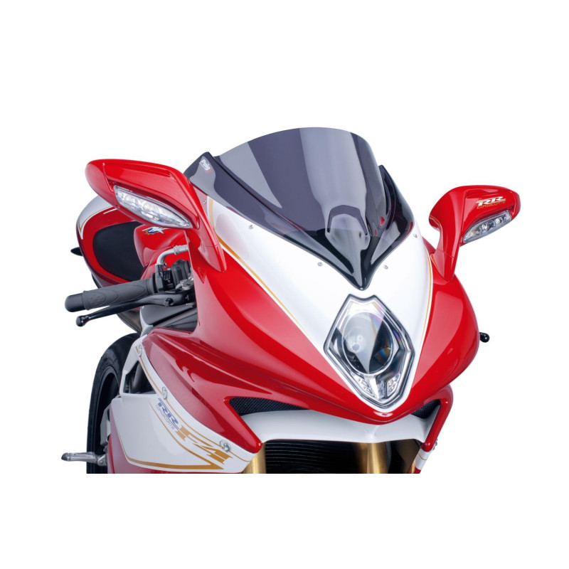 Bulle racing PUIG pour MV AGUSTA F4 F4 RR fumé foncé