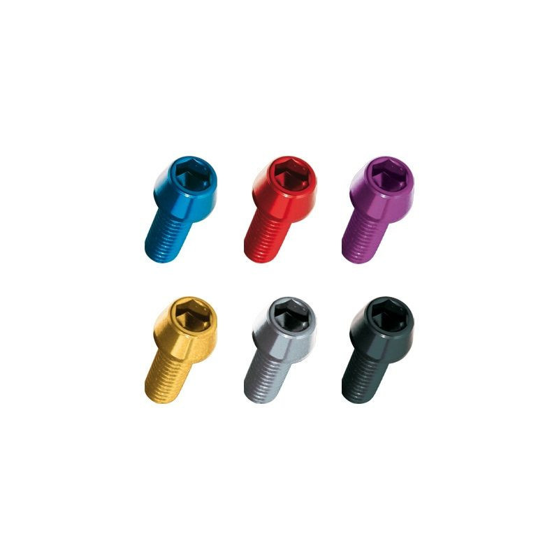 Vis BTR anodisé diamétre 6mm long 30mm