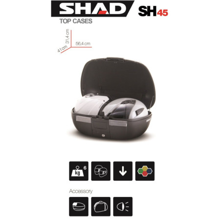 TOP CASE SHAD SH 45